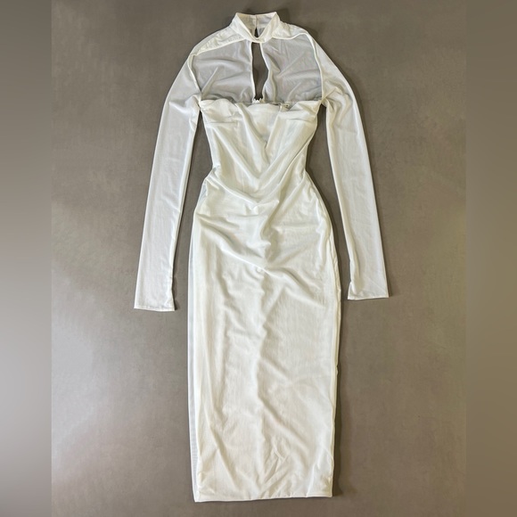 House of CB Dresses House Of Cb Milarose Long Sleeve Mesh Corset